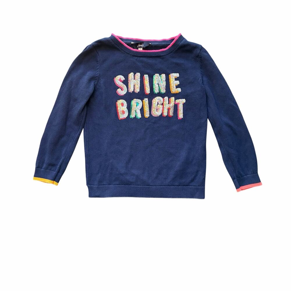 Joules Shine Bright Sequin Sweater